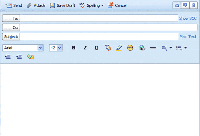 microsoft word writing at top of page